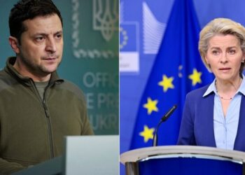Pas thirrjes së Zelenskyt/ BE pret të marrë kërkesën e Ukrainës për t’u bashkuar me bllokun sa më parë. Von der Leyen: Shumë shpejt…!