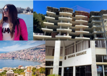 FOTO/ Kush është Romina Pulaj, drejtoresha e IMT e arrestuar sot. Pallati që e mori më qafë dhe gangrena e ndërtimeve në Sarandë