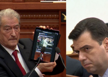 Berisha i shfaq videon në Kuvend, si reagon Basha