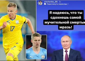 “Shpresoj të vdesësh në mënyrën më të dhimbshme”/ Ylli i Man City mallkon Putin: Ne s’do dorëzohemi. Lavdi Ukrainës