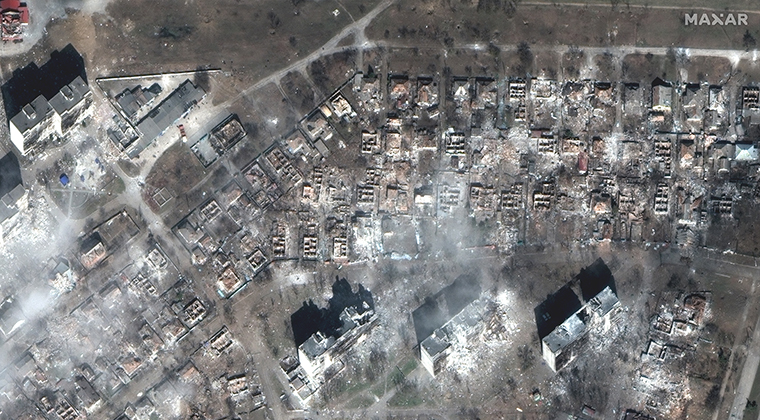 Lufta në Ukrainë/ Qyteti i Mariupolit një gërmadhë, shikoni pamjet nga sateliti