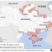 Harta/ Sulme të përgjakshme, forcat ruse shpërndahen në të gjithë territorin e Ukrainës