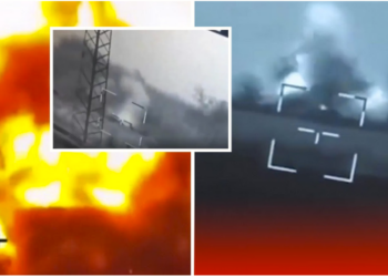 VIDEO/ Publikohen pamjet ku ushtarët ukrainas hedhin në erë tanket ruse me raketa lazeri