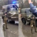 VIDEO/ Ukrainasit përplasen me trupat ruse, ushtari gjuan me armë por nuk i frikëson: Shkoni në shtëpi, fashistë