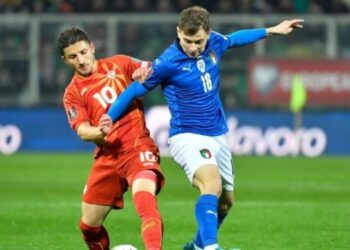 E pabesueshme! Italia jashtë Botërorit, mundet nga Maqedonia e Veriut!