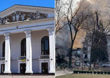 130 civilë shpëtohen nga teatri i bombarduar i Mariupolit