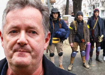 FOTO/ Gazetari britanik përlot me lajmin për ushtarët ukrainas: Ata janë vetëm fëmijë, as e imagjinoni