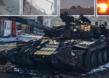 ‘Bravo Stugna-P’/ VIDEO kur ukrainasit hedhin në erë tankun rus me armën që e kanë prodhuar vetë në Kiev