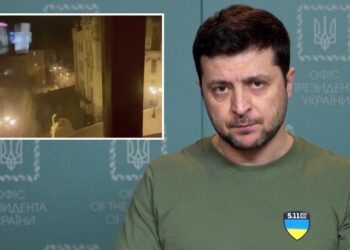 VIDEO/ Zelensky zbulon vendin ku fshihet, publikon pamje nga zyra në mes të Kievit