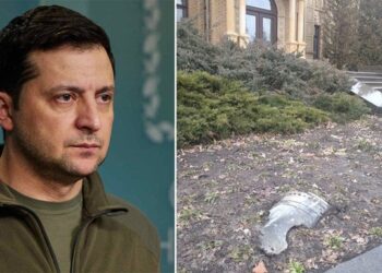 FOTO/ Rusët hedhin raketa mbi shtëpinë e Zelenskyt, ushtria e Putinit po bombardon gjithçka