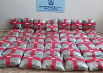 Kapen 53 kg marijuanë në kufirin greko-shqiptar. Vendoset në pranga i riu