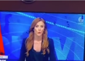VIDEO: E përjetoi tërmetin teksa po jepte lajmet, ja si reagon gazetarja boshnjake