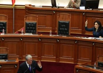 FOTOT/ Nga xhupi i Vasilit, tek “shkrirja” e Alibeajt dhe shqetësimi i Salianjit: Ja detajet që nuk u panë sot në Kuvend