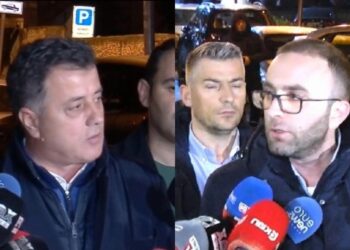 Sherri në selinë e PD/ Noka: Ti je shkaktar i kësaj gjendje. Bardhi: S’të marr leje, jam në partinë time unë