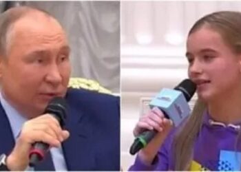 Putini i shpjegon arsyet e luftës një vajze të vogël: Tragjedia në Donbas na detyroi ta bëjmë këtë