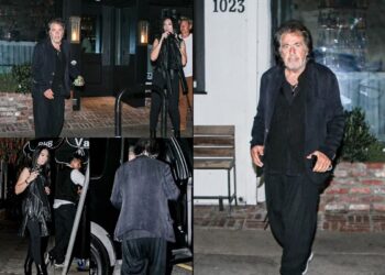 FOTO/ Pas ndarjes së bujshme, Al Pacino kapet mat nën shoqërinë e bukuroshes 28-vjeçare