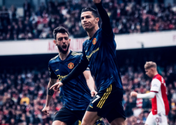 VIDEO/ Moment prekës, Cristiano Ronaldo shënon ndaj Arsenalit e nuk feston, golin ia dedikon djalit që humbi jetën