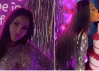 FOTO/ Brenda festës së ‘çmendur’ të ditëlindjes së Fjolla Morinës. Ja sa vjeçe mbushi këngëtarja