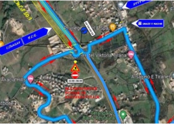 Devijohet për një javë rruga Tiranë-Elbasan dhe anasjelltas/ Ja çfarë duhet të dinë shoferët