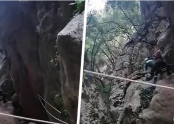 I bllokuar që dje/ Rinis aksioni për të nxjerrë turistin polak nga kanionet e Gjipesë