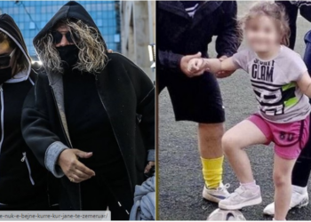 FOTO/ Dyshohet të ketë helmuar të bijën, familjarët akuzojnë policinë për dhunimin e nënës 33-vjeçare