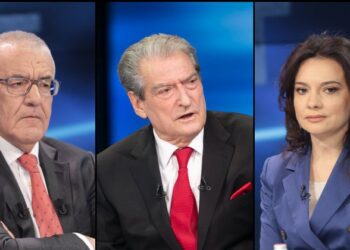 “Po ju shkojnë zyrtarët tuaj në burg”/ Debat mes Rakipit e Spiropalit: Zërat që vijnë nga përtej nuk i dëgjoj dot