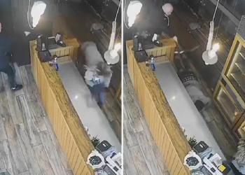 VIDEO/ Nuk i pëlqeu sufllaqja, “çmendet” 29-vjeçari: Qëllon me armë punonjësin e fast-food