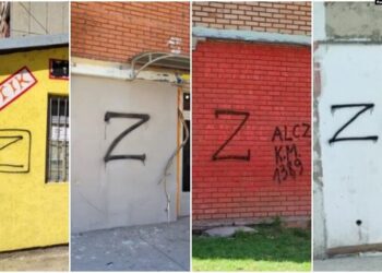 FOTO/ Simboli i Rusisë, shkronja “Z” kudo në Mitrovicën e Veriut