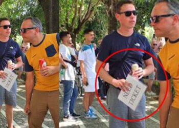 “Duam biletë”/ Tifozët dalin në rrugët e Tiranës me tufa parash në duar, ofrojnë deri në 2000 euro