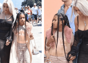 Veshi me korse vajzën 8-vjeçare, shpërthejnë kritikat për Kim Kardashian