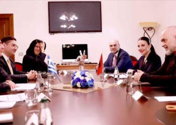 Nga bursa tek interkonjeksionet, Balluku me ministrin grek të energjisë: Projekte të përbashkëta për rritjen e sigurisë energjetike