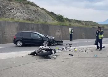 Tragjike në Shkodër, humbin jetën në aksident dy turistë, po udhëtonin me motor