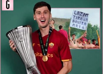 “Lazial, mbyllni dritaret”/ Kore dhe banderola kundër Lazio-s, Kumbulla me shokë nën hetim