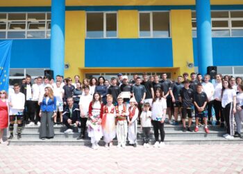 FOTO / Përurohet shkolla ‘Gjergj Kastrioti’ në Krujë, e pranishme zyrtarja e lartë e UNDP