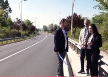 Rruga në Rinas me dy sense lëvizjeje/ Balluku zbret në terren: Ja si do të bëhet qarkullimi