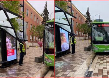 Pas përfundimit të ‘Go Green’ në Lanë/ Një tjetër autobus u përfshi në aksident në Tiranë. Reagon policia