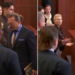 Çfarë ndodhi në gjyq? VIDEO kur Amber Heard reagon e frikësuar ndaj Johnny Depp. Ndërhyn sigurimi