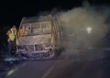 Autostrada Levan-Tepelenë/ Shkrumbohet një rulotë, drejtohej nga një italian (DETAJET)