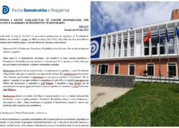 Presidenti i ri/ Draft propozimi i Grupit të PD: Procedurat, kriteret dhe formula për zgjedhjen e Kreut të Shtetit