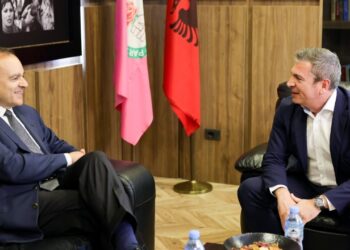 Reforma zgjedhore dhe zhvillimet politike, Damian Gjiknuri takon kreun e OSBE-së Vincenzo Del Monaco