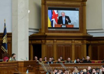 “Putini mbolli farën e katastrofës për veten e tij”/ Johnson flet në Parlamentin e Ukrainës: Vendi juaj do të fitojë dhe do të jetë i lirë