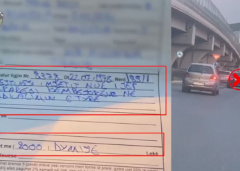 VIDEO/ Nano “ngre në këmbë” policinë rrugore pas aksidentit në rrugën e Kavajës. Kapen “mat” shoferët e pabindur