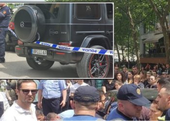 VIDEO/ ‘G-Class’ përplas çiftin me foshnjën 3 muajsh te vijat e bardha. Shoferi ia mbath, shpallet në kërkim