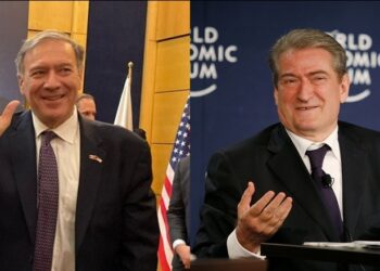 Donte takim me Pompeo/ Ekipet e sigurisë u pajisën me FOTO të Berishës që ta ndalonin në korridoret e hotelit