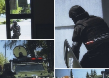 Dislokimi/ Stërvitja “Rinas 22”, forcat ushtarake “rrethojnë” aeroportin