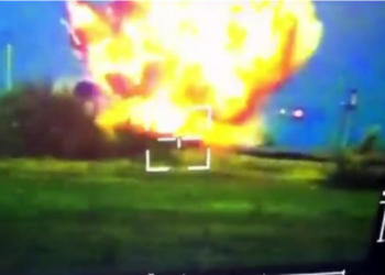 VIDEO/ Momenti kur trupat ukrainase hedhin në erë një nga armët më vdekjeprurëse të Rusisë