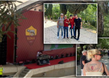 Tifozë në çdo cep dhe “fan zone”/ FOTO nga festa e tifozëve që vizitojnë kryeqytetin