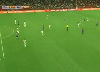 VIDEO/ Vllaznia triumfon për herë të 8-të. Shkodranët mundin Laçin në finale dhe sigurojnë edhe Europën