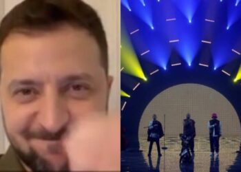 “E gjithë bota do dëgjojë gjuhën tonë”/ Mesazhi i Presidentit Zelensky për Eurovision: Evropë voto Kalush!