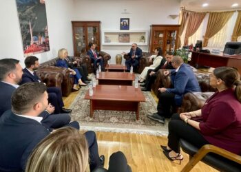 144-vjetori i Lidhjes së Prizrenit/ Veliaj takon kreun e Komunës, Shaqir Totaj: Të bashkëpunojmë dhe të mësojmë prej njëri-tjetrit!